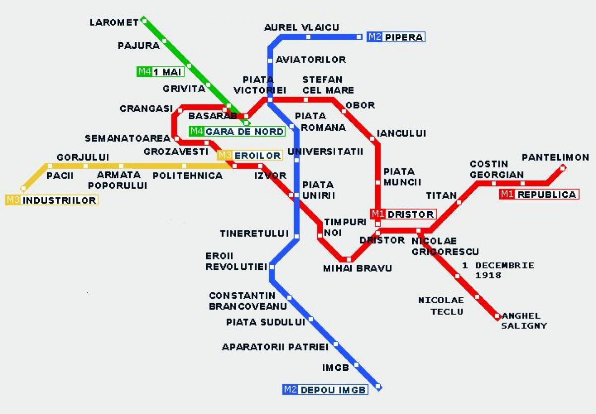 tram map bucharest