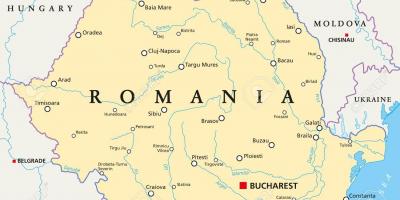 Peta dari bucharest rumania